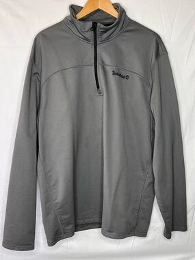 Timberland Men’s Gray Half-Zip Performance Pullover